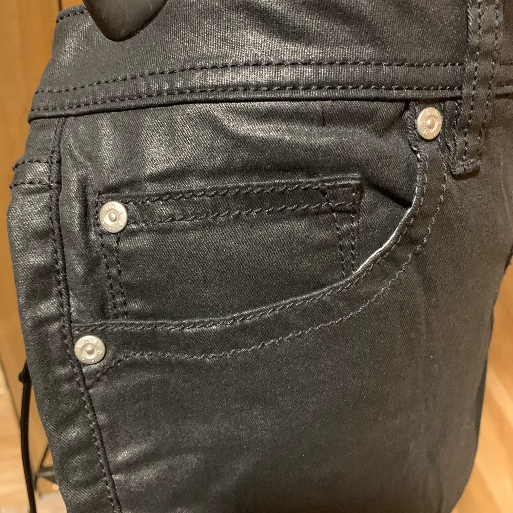 a.n.a. Coated  Skinny Jeans